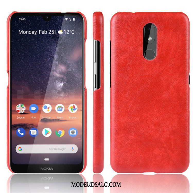 Nokia 3.2 Etui Cover Mønster Beskyttelse Læder Trend