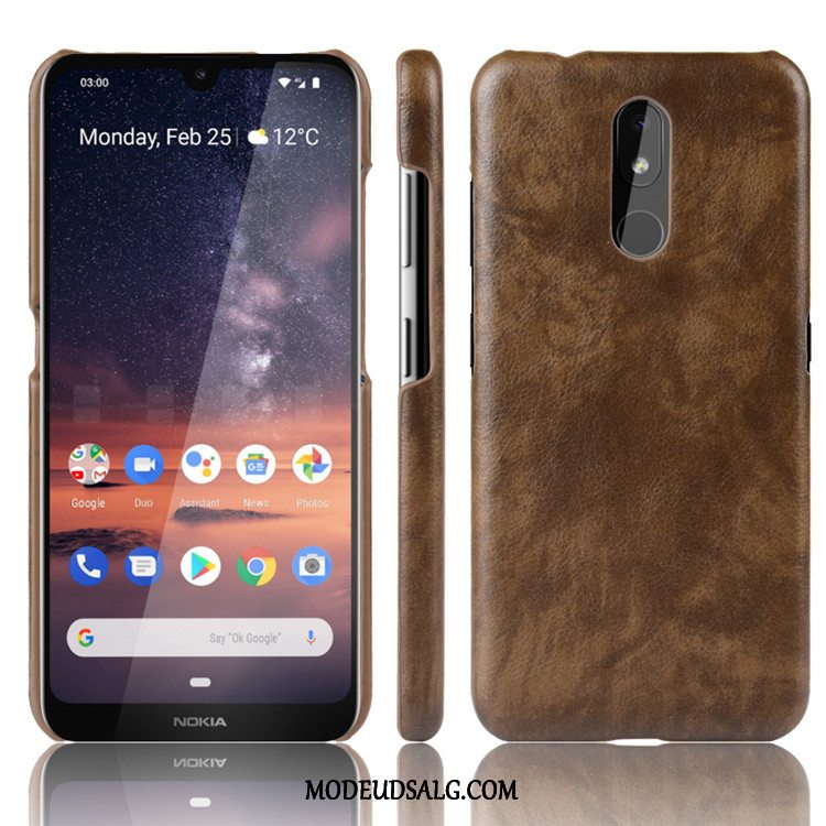 Nokia 3.2 Etui Cover Mønster Beskyttelse Læder Trend