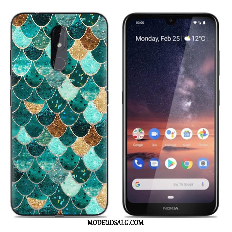 Nokia 3.2 Etui / Cover Trend Malet Blød Salg Kreativ