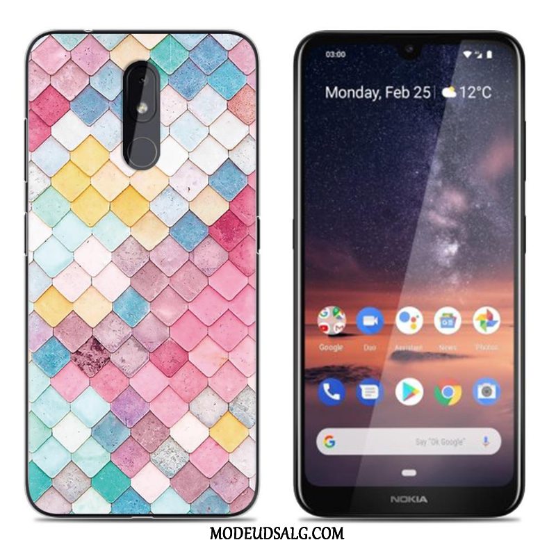 Nokia 3.2 Etui / Cover Trend Malet Blød Salg Kreativ