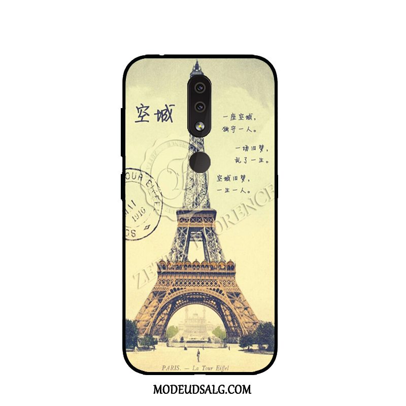 Nokia 4.2 Etui Alt Inklusive Nubuck Cover Blød Anti-fald