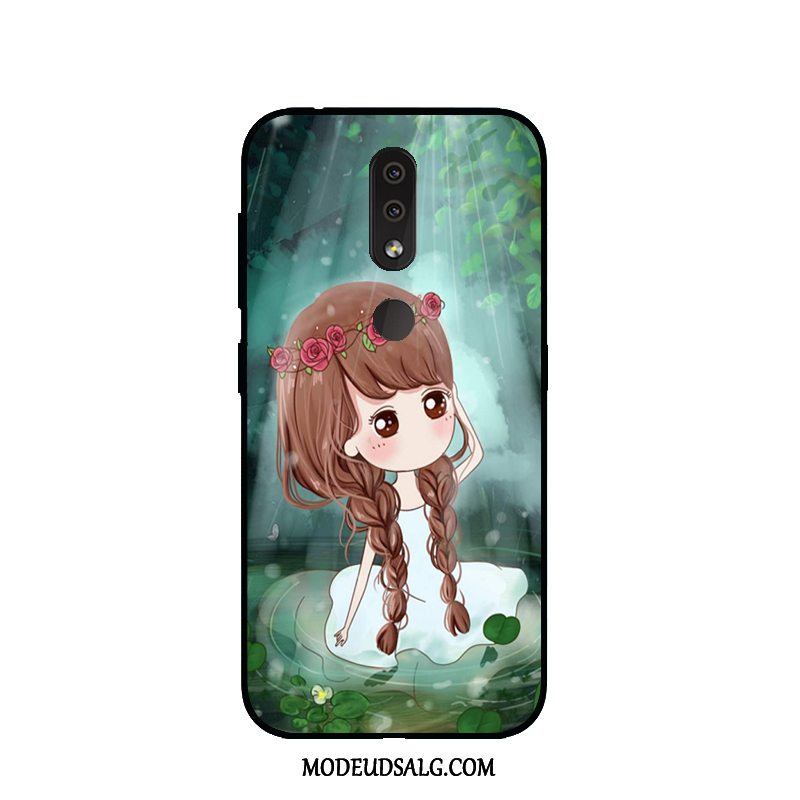 Nokia 4.2 Etui Alt Inklusive Nubuck Cover Blød Anti-fald