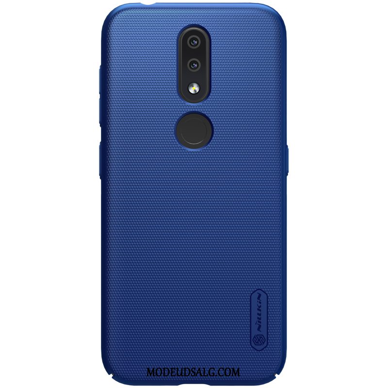 Nokia 4.2 Etui / Cover Anti-fald Hård Nubuck Guld