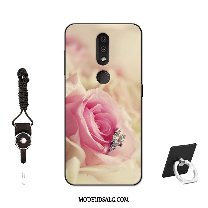 Nokia 4.2 Etui / Cover Lilla Beskyttelse Silikone Alt Inklusive