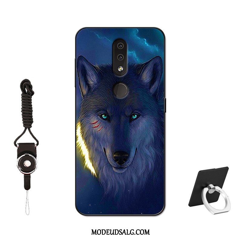 Nokia 4.2 Etui / Cover Lilla Beskyttelse Silikone Alt Inklusive