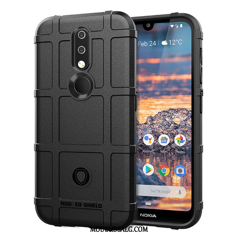 Nokia 4.2 Etui Tykke Taktik Cover Gasbag Anti-fald