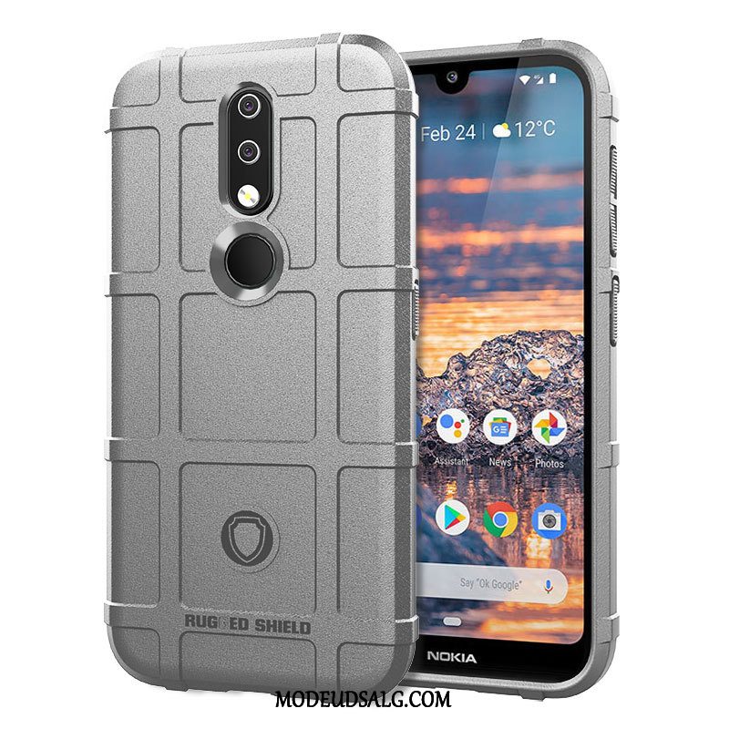 Nokia 4.2 Etui Tykke Taktik Cover Gasbag Anti-fald