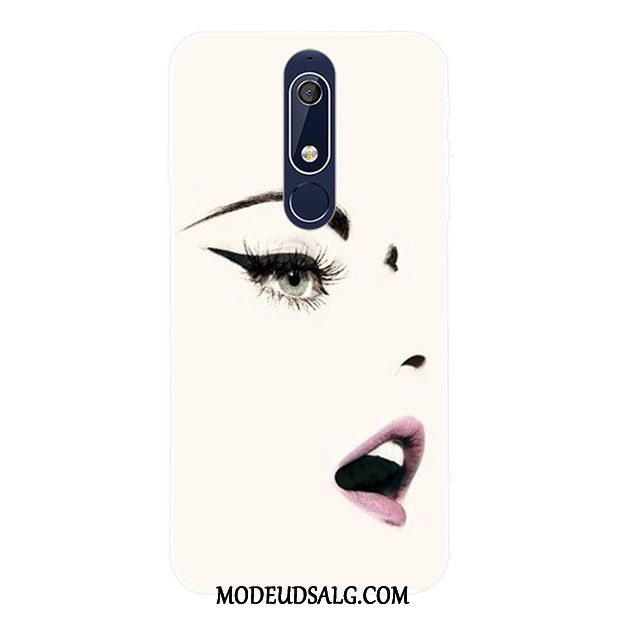 Nokia 5.1 Etui / Cover Af Personlighed Blød Anti-fald Tilpas Mode