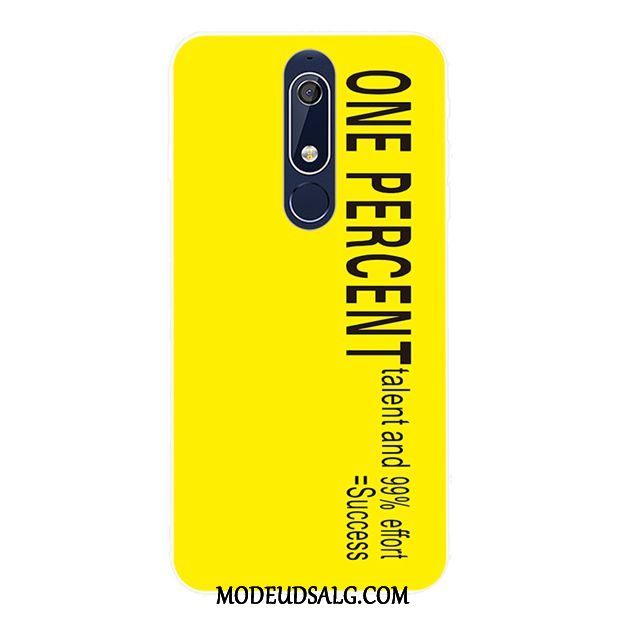 Nokia 5.1 Etui / Cover Af Personlighed Blød Anti-fald Tilpas Mode