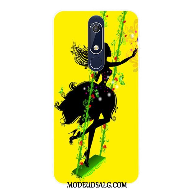 Nokia 5.1 Etui / Cover Af Personlighed Blød Anti-fald Tilpas Mode