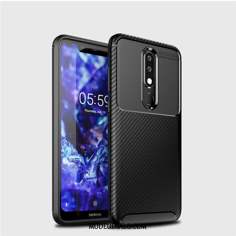 Nokia 5.1 Etui / Cover Sort