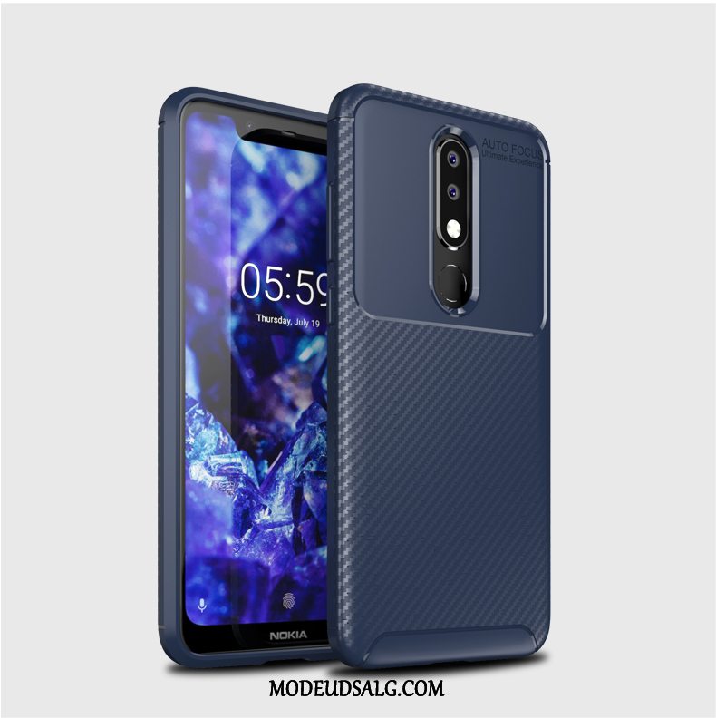 Nokia 5.1 Etui / Cover Sort