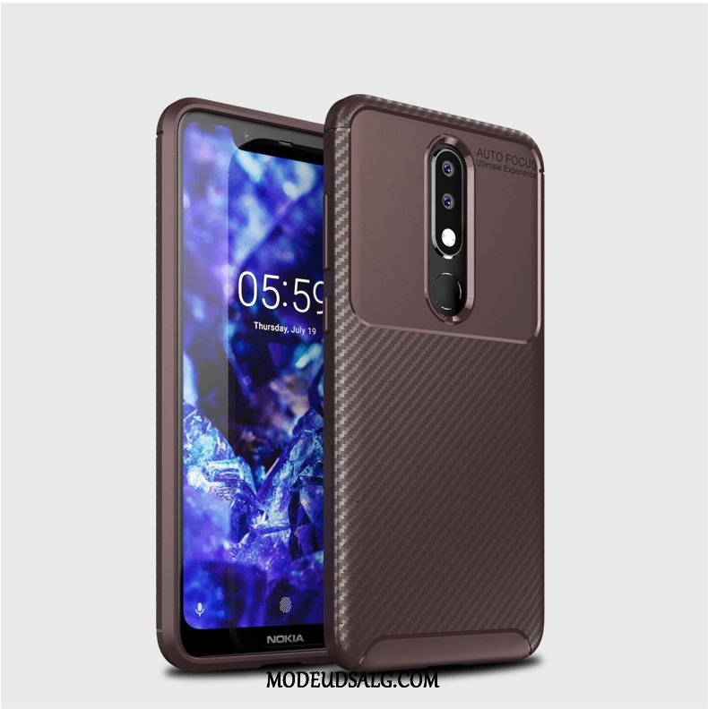 Nokia 5.1 Etui / Cover Sort