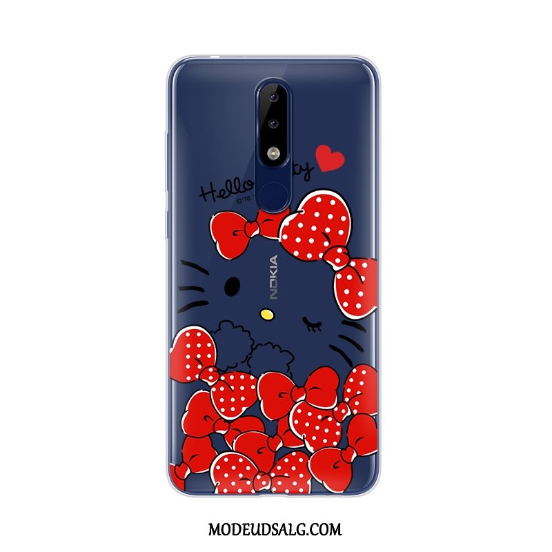 Nokia 5.1 Plus Etui / Cover Beskyttelse Tilpas Anti-fald Tynd Blød