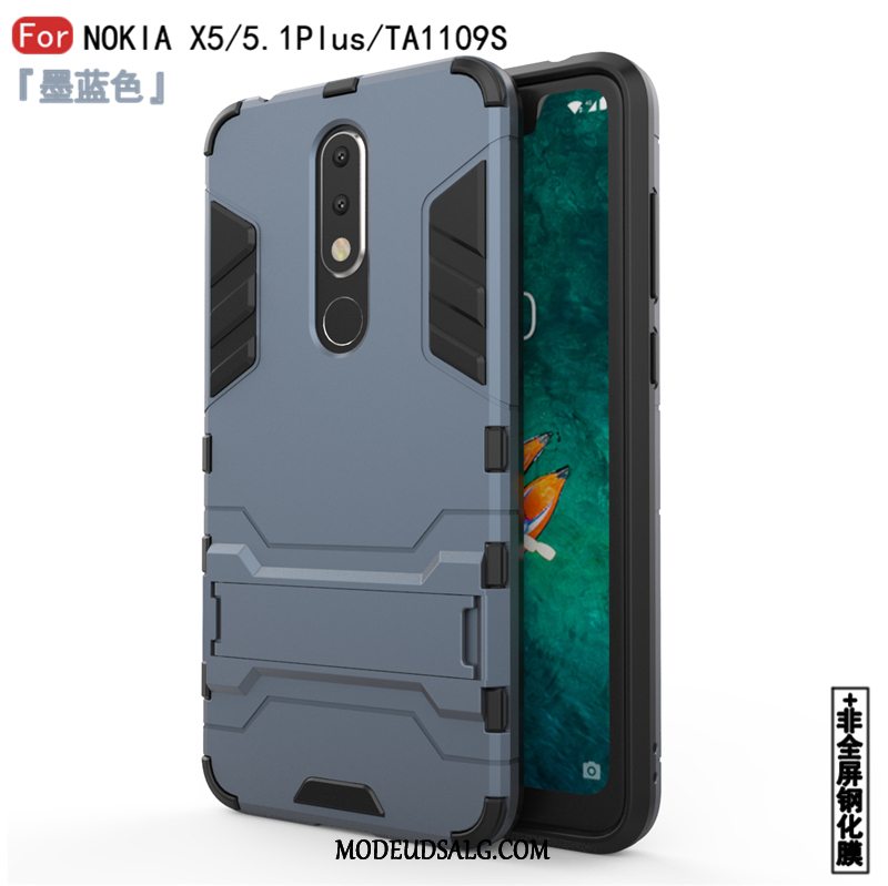 Nokia 5.1 Plus Etui Cover Hård Ny Blød Beskyttelse