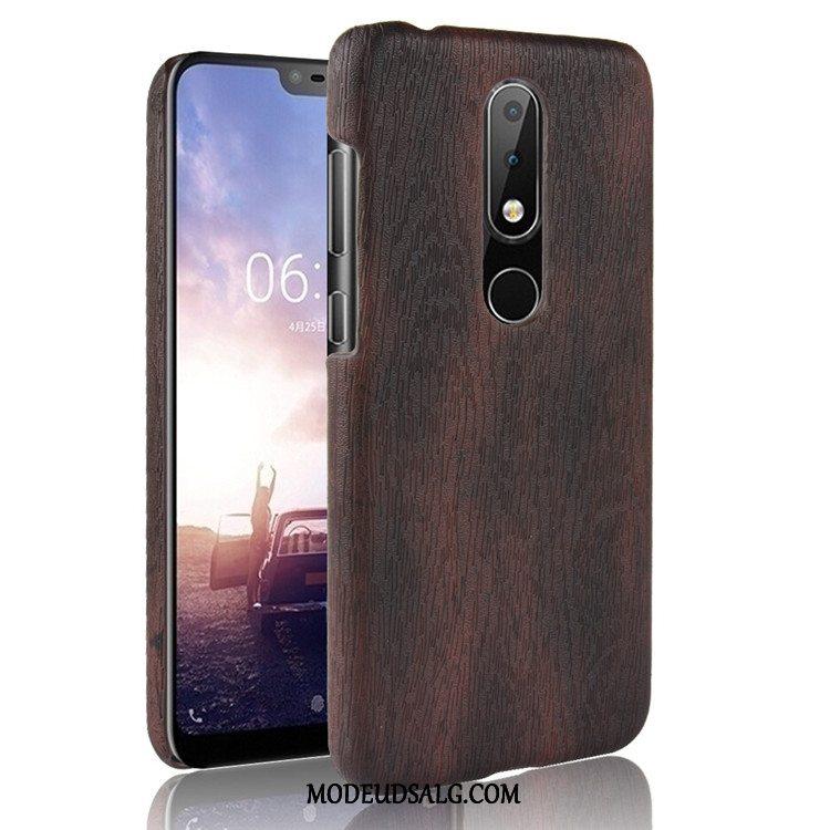 Nokia 5.1 Plus Etui / Cover Lilla Beskyttelse Anti-fald Hård