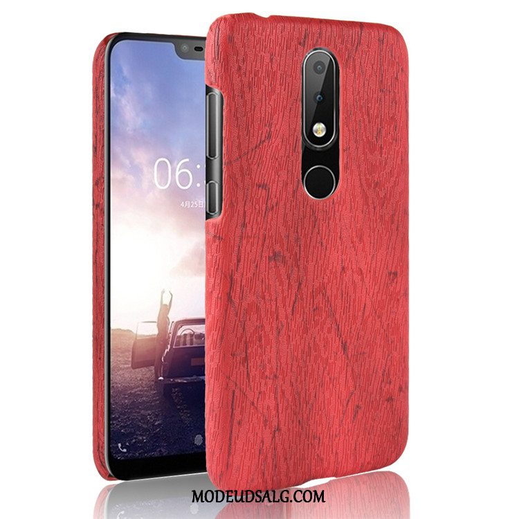 Nokia 5.1 Plus Etui / Cover Lilla Beskyttelse Anti-fald Hård