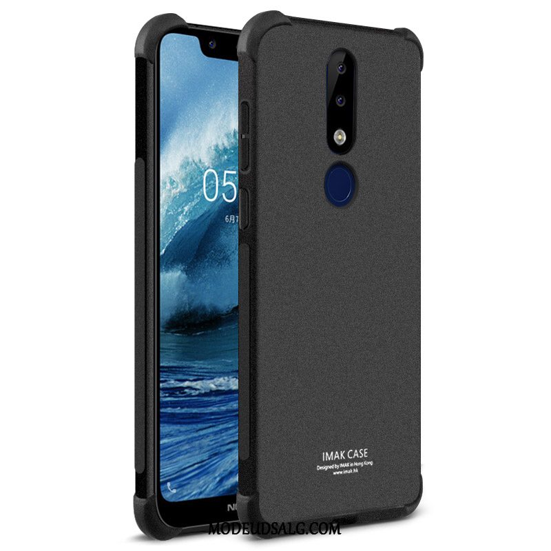 Nokia 5.1 Plus Etui Gennemsigtig Alt Inklusive Blød Let Tynd Beskyttelse