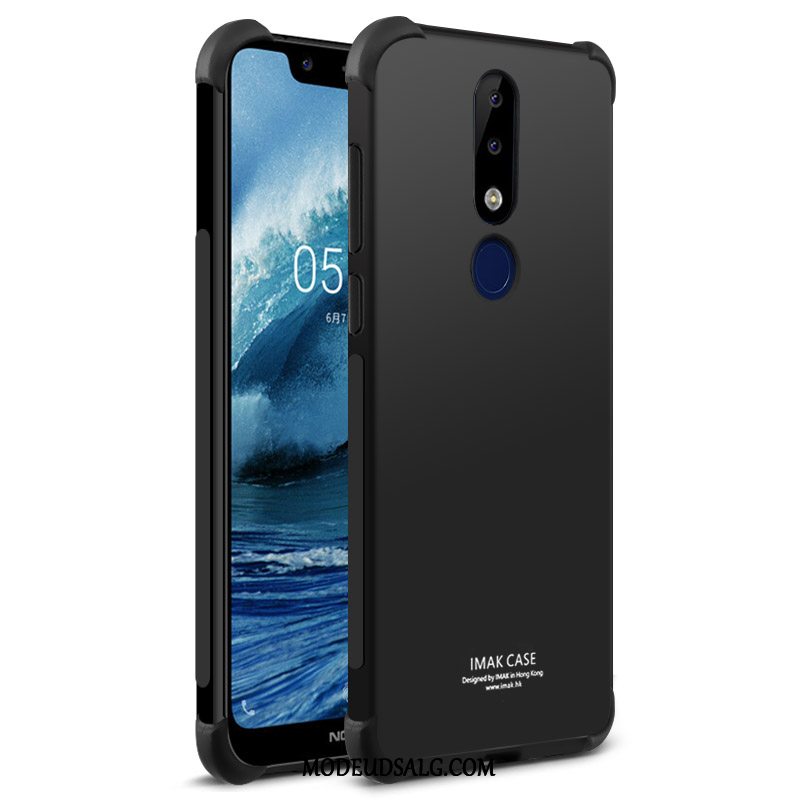 Nokia 5.1 Plus Etui Gennemsigtig Alt Inklusive Blød Let Tynd Beskyttelse