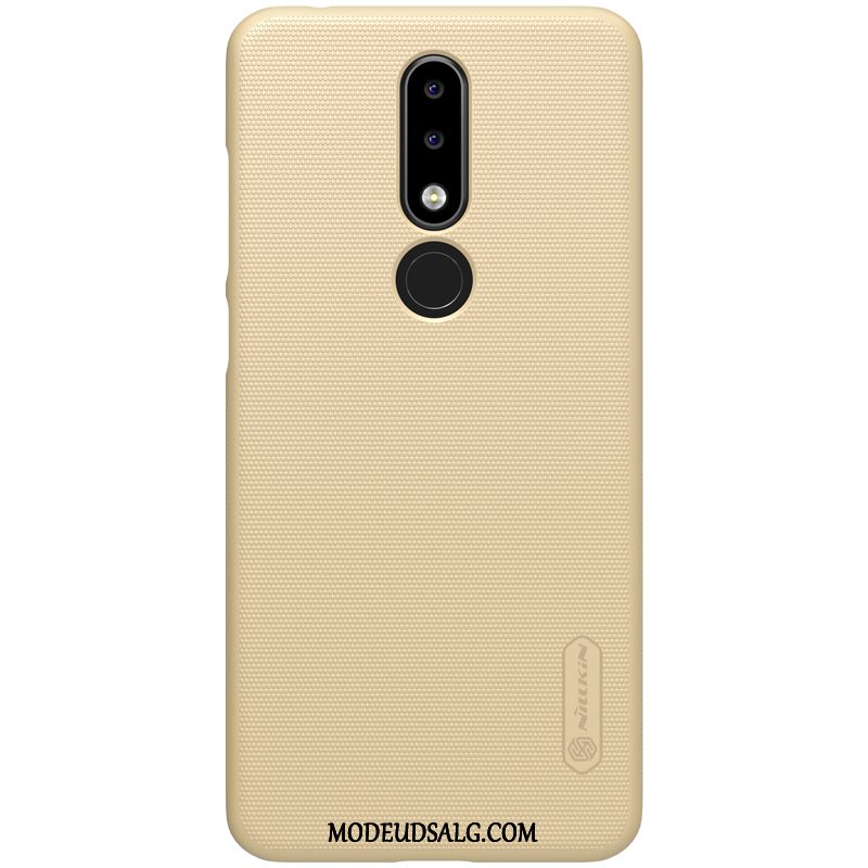 Nokia 5.1 Plus Etui Hård Cover Anti-fald Guld Beskyttelse