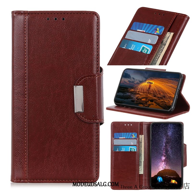 Nokia 5.3 Etui / Cover Kort Folio Vintage Beskyttelse