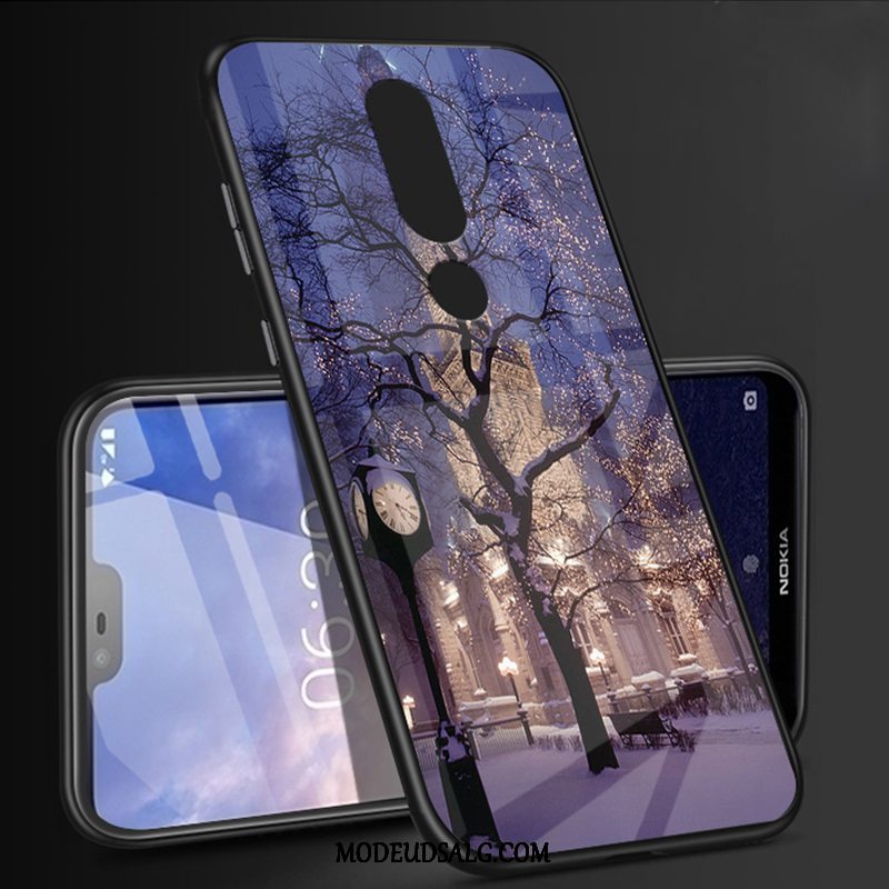 Nokia 6.1 Etui / Cover Beskyttelse Glas Alt Inklusive Magnetisk