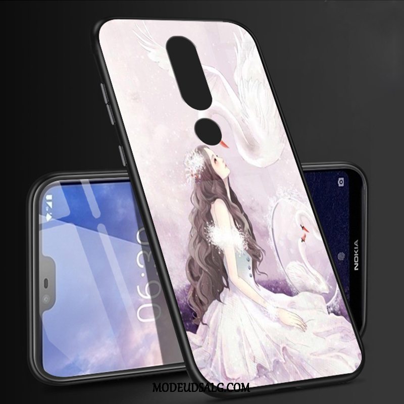 Nokia 6.1 Etui / Cover Beskyttelse Glas Alt Inklusive Magnetisk