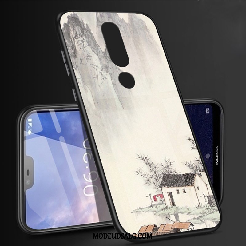 Nokia 6.1 Etui / Cover Beskyttelse Glas Alt Inklusive Magnetisk