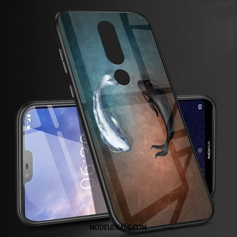 Nokia 6.1 Etui / Cover Beskyttelse Glas Alt Inklusive Magnetisk