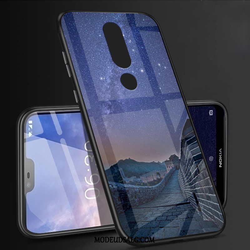 Nokia 6.1 Etui / Cover Beskyttelse Glas Alt Inklusive Magnetisk