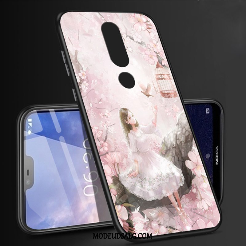 Nokia 6.1 Etui / Cover Beskyttelse Glas Alt Inklusive Magnetisk