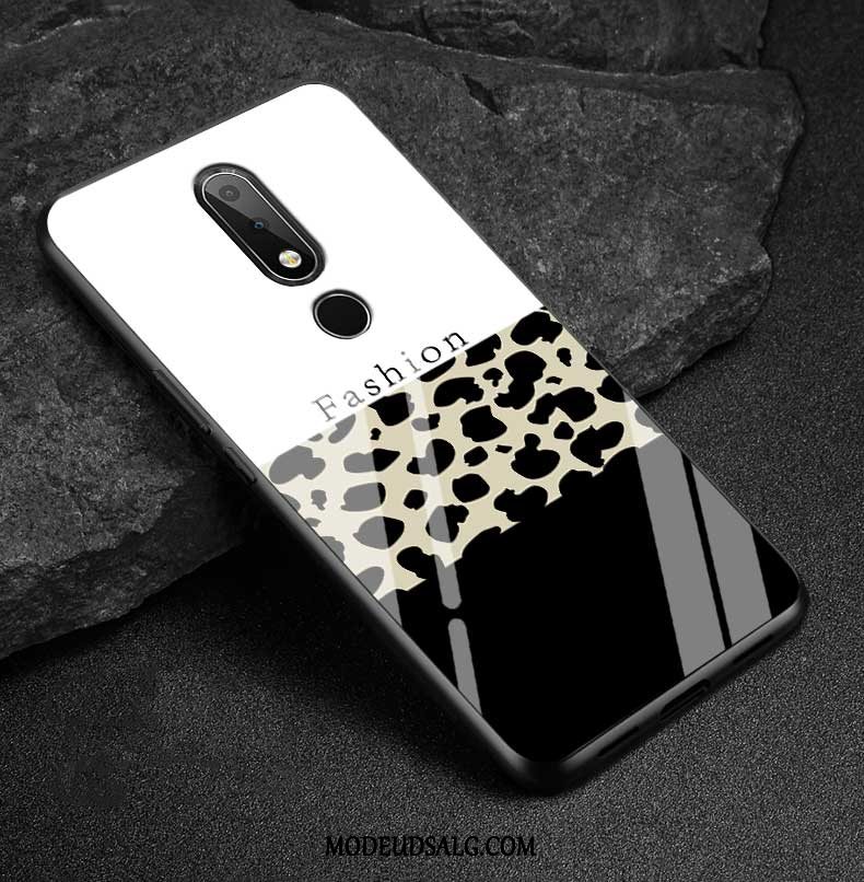 Nokia 6.1 Etui / Cover Blød Glas Leopard Alt Inklusive Europa