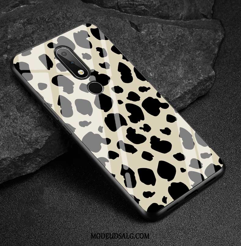 Nokia 6.1 Etui / Cover Blød Glas Leopard Alt Inklusive Europa