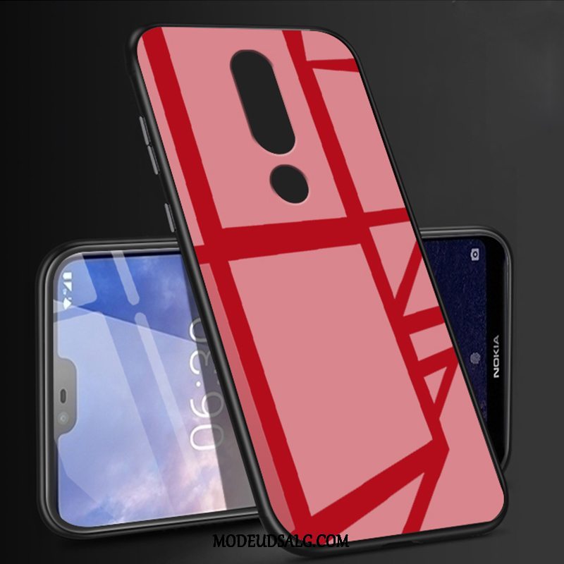 Nokia 6.1 Etui Cover Mode Beskyttelse Glas Anti-fald