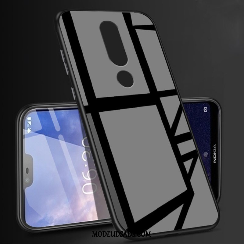 Nokia 6.1 Etui Cover Mode Beskyttelse Glas Anti-fald