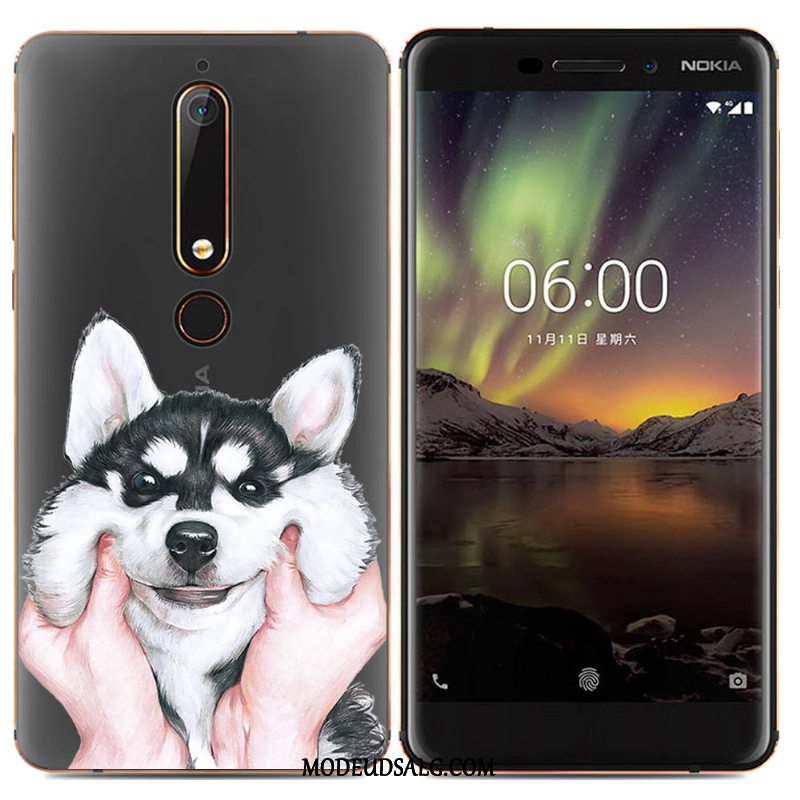 Nokia 6.1 Etui Trend Farve Beskyttelse Blød Simple