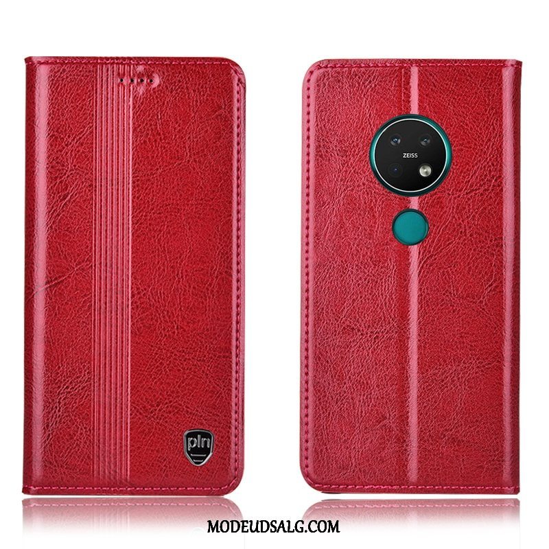 Nokia 6.2 Etui Beskyttelse Folio Anti-fald Lædertaske Cover