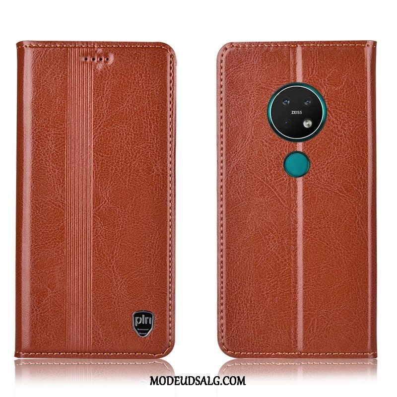 Nokia 6.2 Etui Beskyttelse Folio Anti-fald Lædertaske Cover