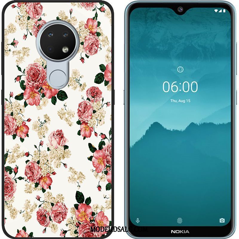 Nokia 6.2 Etui Blød Malet Nubuck Trend Lilla