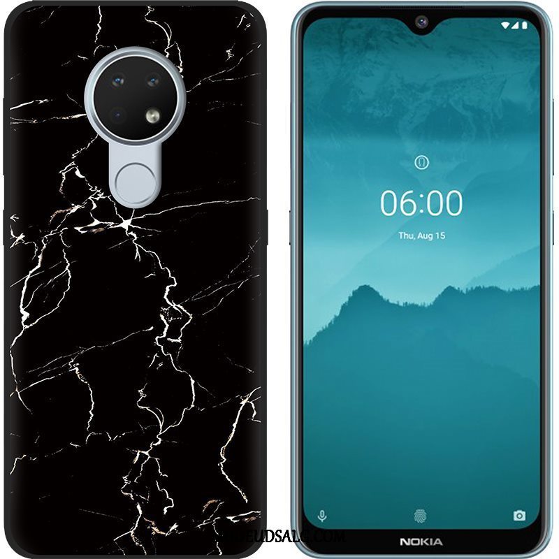 Nokia 6.2 Etui Blød Malet Nubuck Trend Lilla