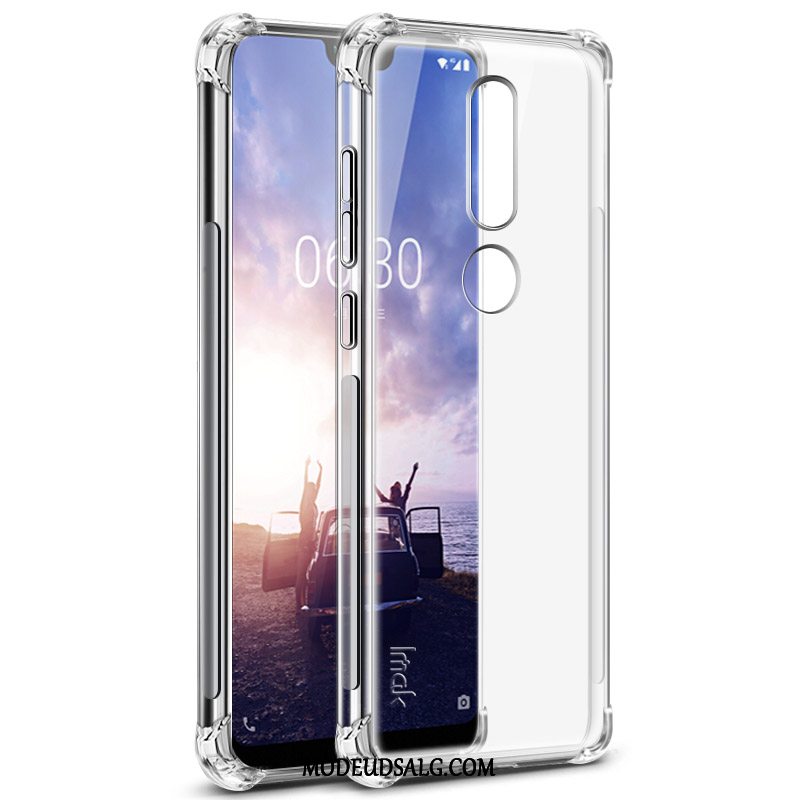 Nokia 7.1 Etui Alt Inklusive Af Personlighed Cover Blød Gasbag