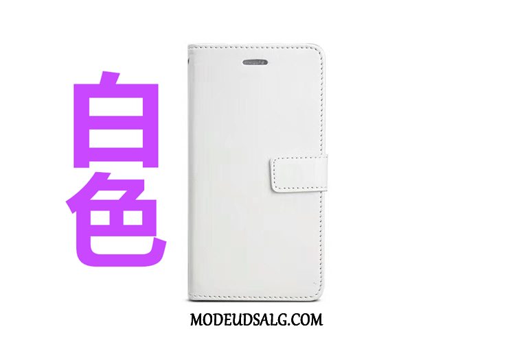 Nokia 7.1 Etui Anti-fald Dyb Farve Cover Folio Lædertaske