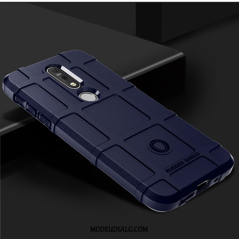 Nokia 7.1 Etui Blød Alt Inklusive Cover Bil Support