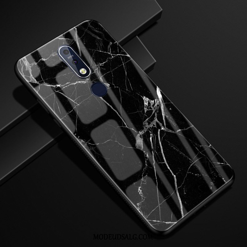 Nokia 7.1 Etui Business Kreativ Beskyttelse Gul Anti-fald