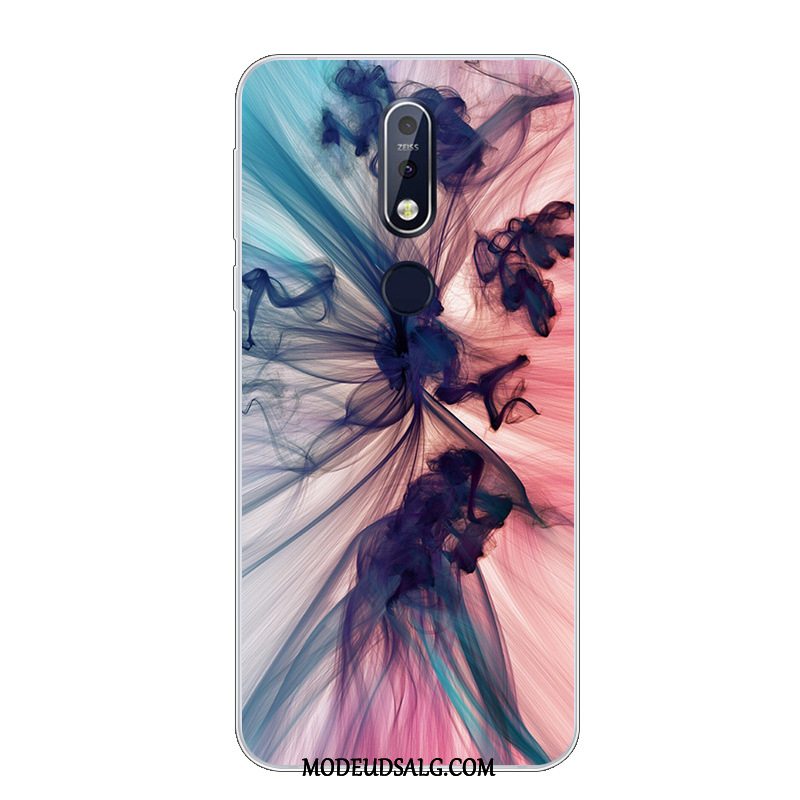 Nokia 7.1 Etui Cartoon Beskyttelse Cover Smuk Silikone