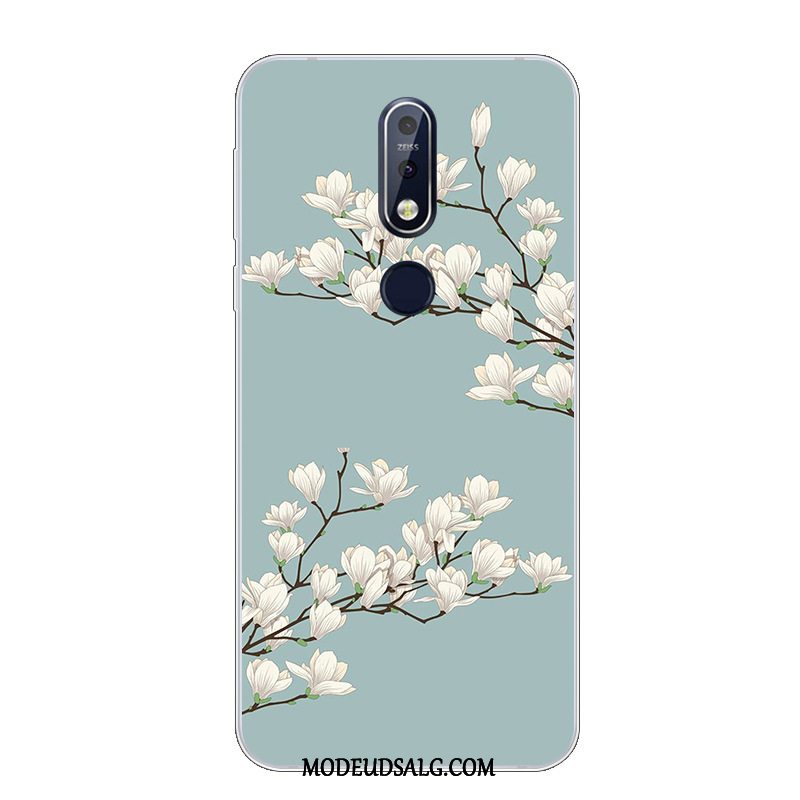 Nokia 7.1 Etui Cartoon Beskyttelse Cover Smuk Silikone