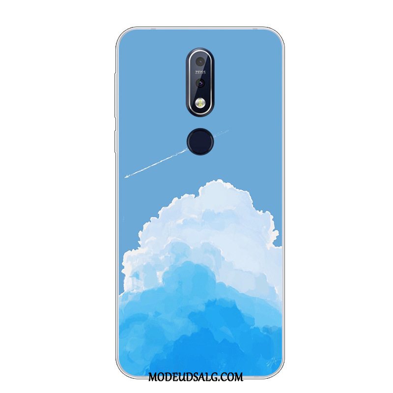 Nokia 7.1 Etui Cartoon Beskyttelse Cover Smuk Silikone