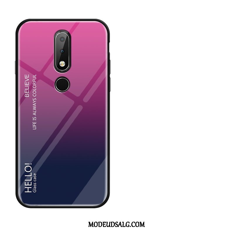 Nokia 7.1 Etui / Cover Anti-fald Trend Elskeren Gradient