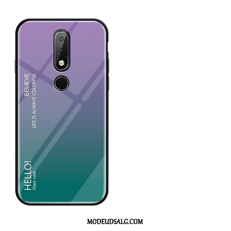 Nokia 7.1 Etui / Cover Anti-fald Trend Elskeren Gradient