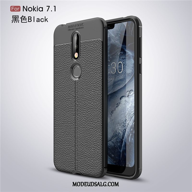 Nokia 7.1 Etui Cover Blød Beskyttelse Hemming Af Personlighed